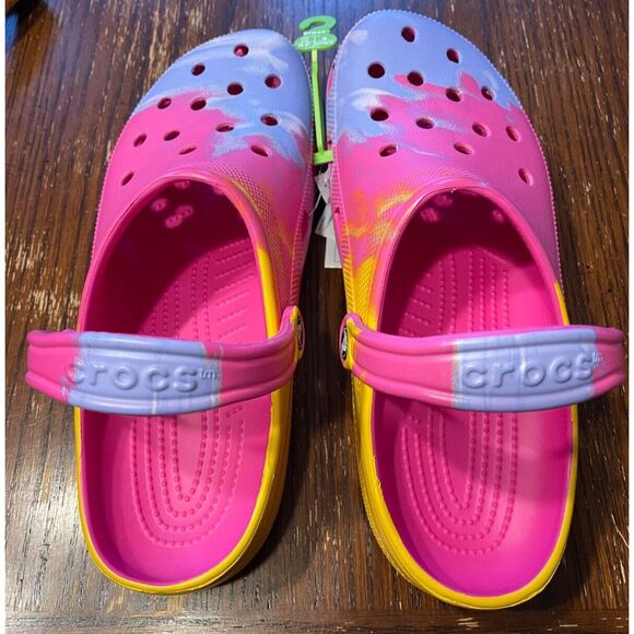 Crocs Classic Marbled Tie-Dye Clog Men\'s Size 11 women’s size 12 NEW main image 7